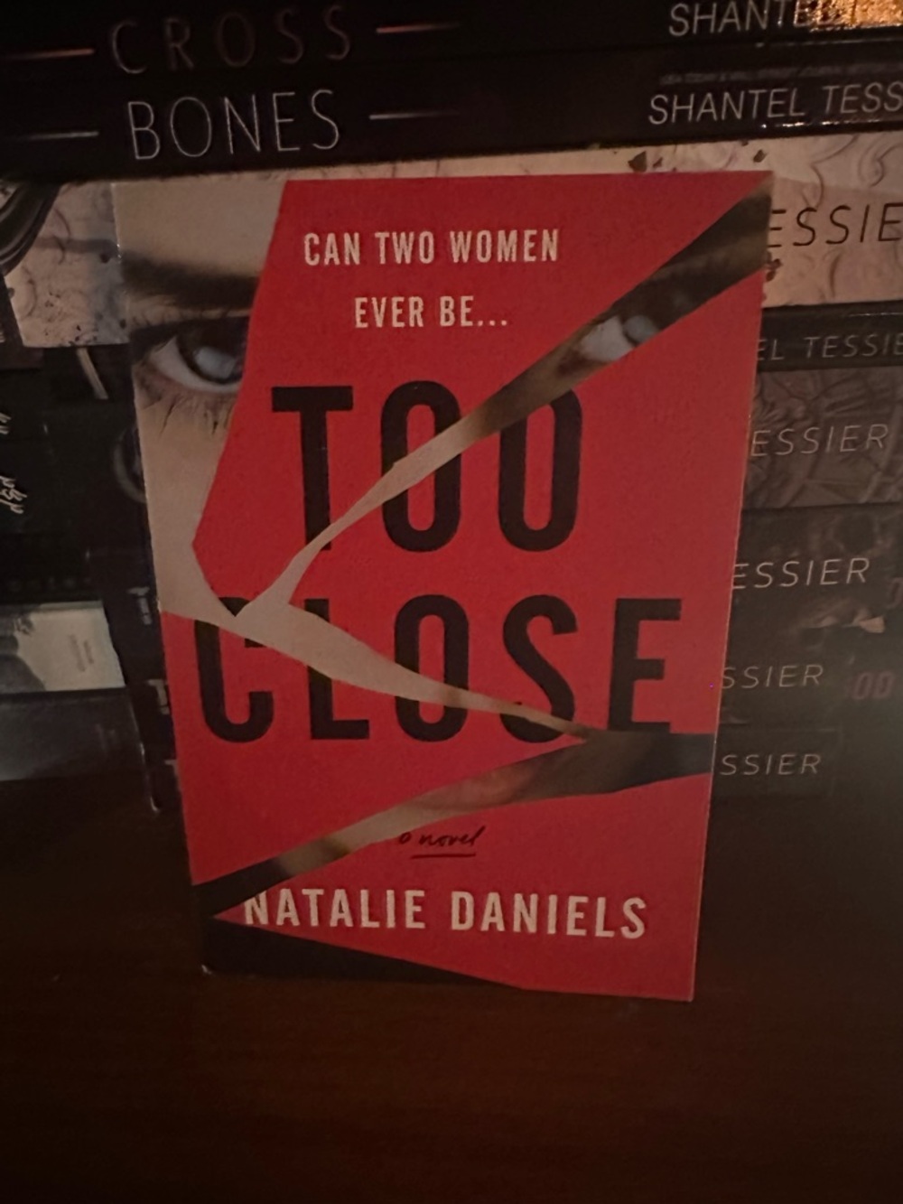 Harper Red and Black "Too Close" Coffee Table Book